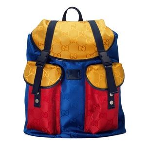 Gucci GG Nylon Multicolor Backpack